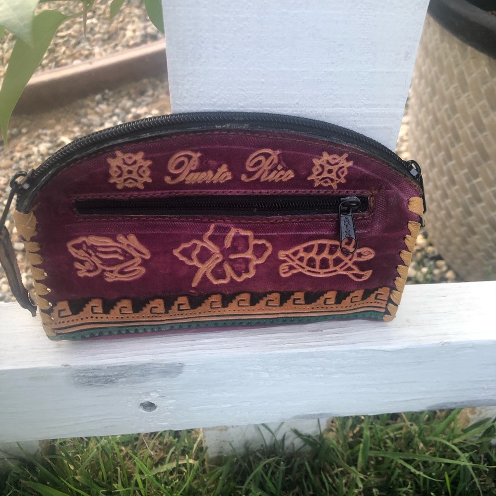 Cute leather Puerto Rican bag - Picture 2 of 2